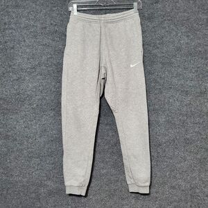Nike Sportswear Club Fleece Slim Tapered Jogger Gray 826431-063 Mens Size Small